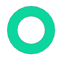 Picture of 1/16" Thick Thermoseal C4324 Ring Gasket